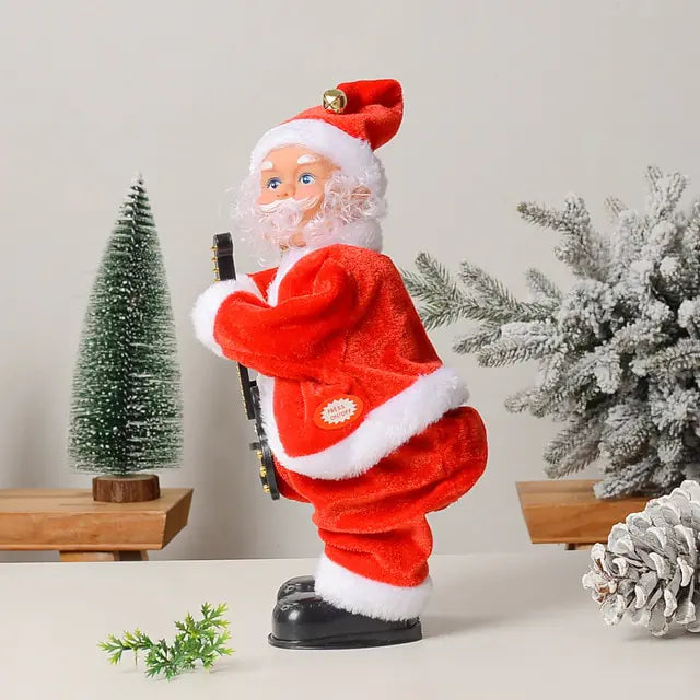 Decorazione Babbo Natale che balla il twerk