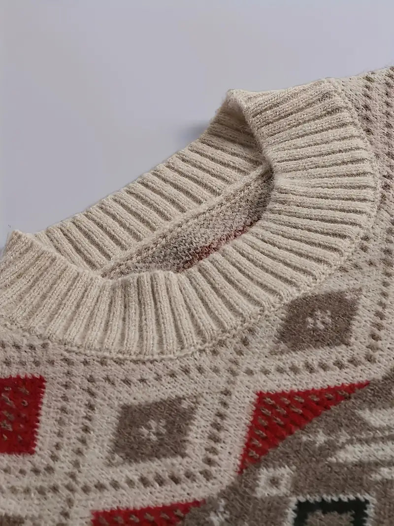 Maglione Soft Lopapeysa in Stile Islandese