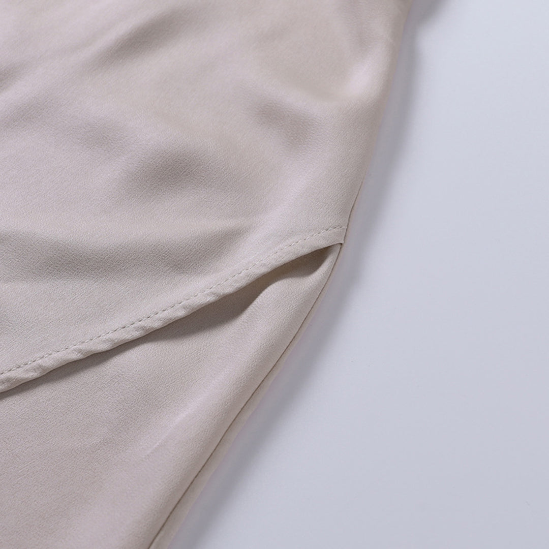 Abito Lungo Scivolato con Spacco