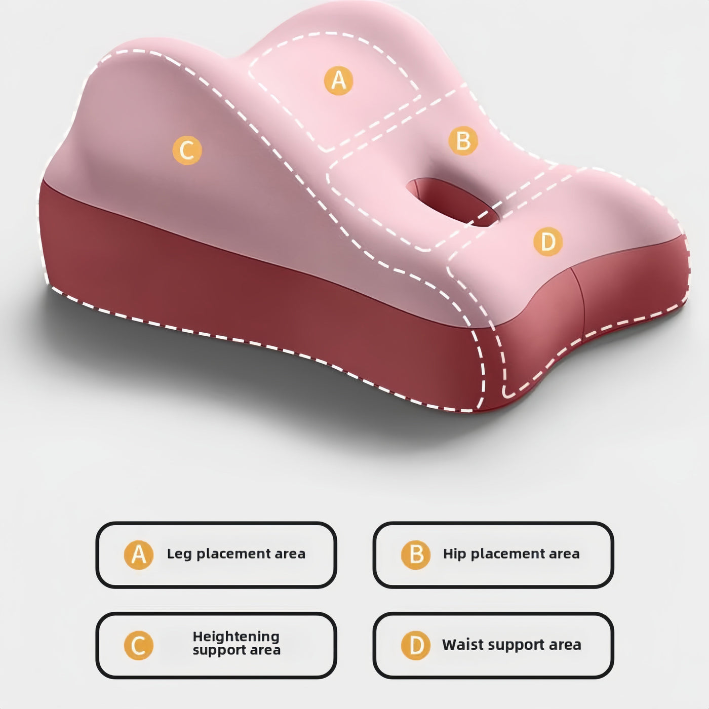 Il cuscino Sensuara - Progettato appositamente per le coppie