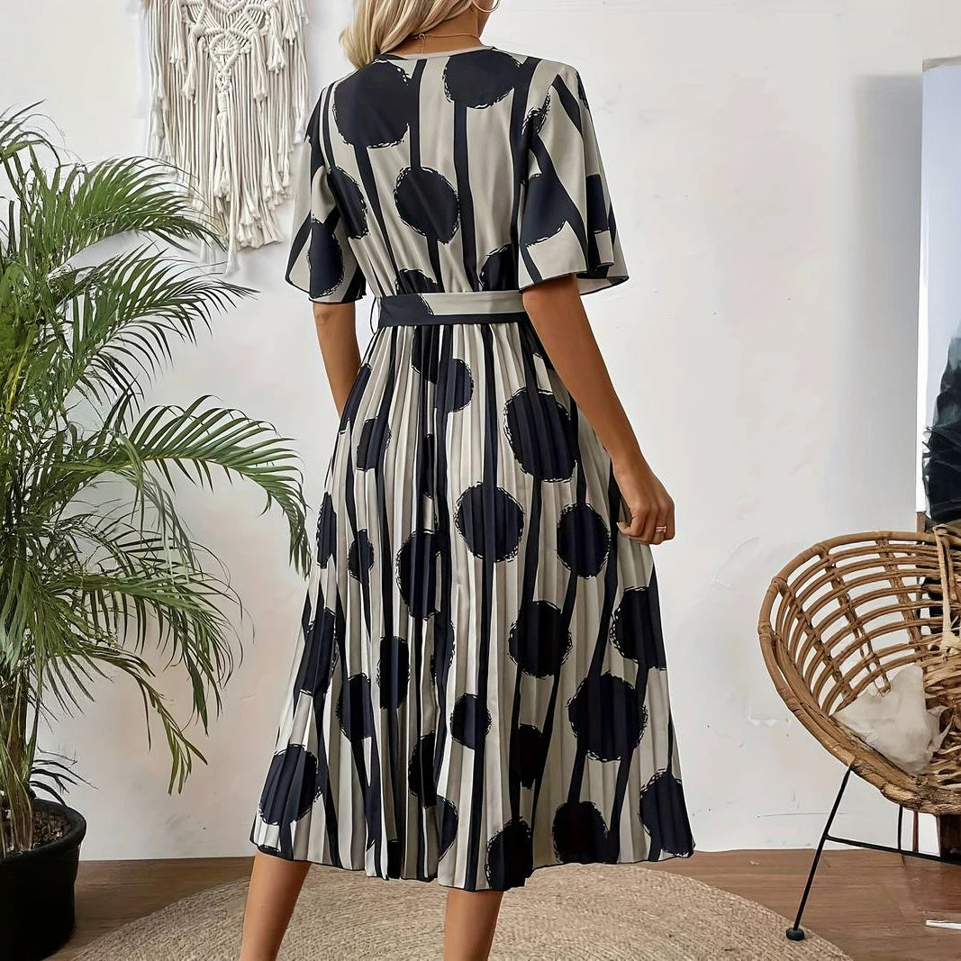 Abito Elegante con Pois