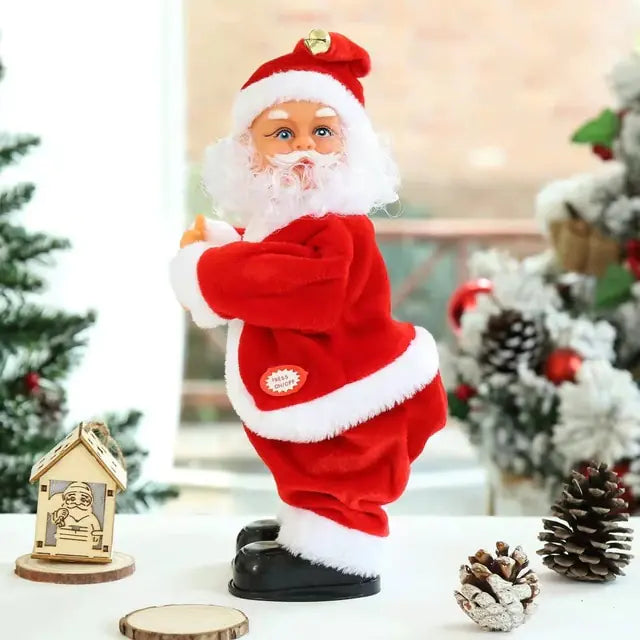 Decorazione Babbo Natale che balla il twerk