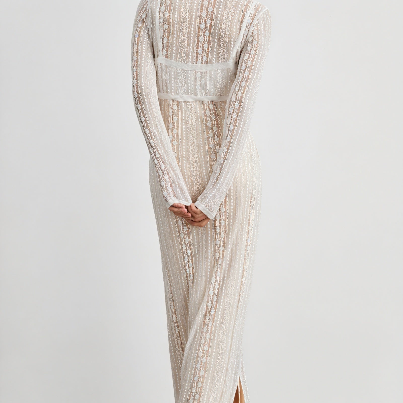 Abito Lungo Bohémien con Bolero Coordinato