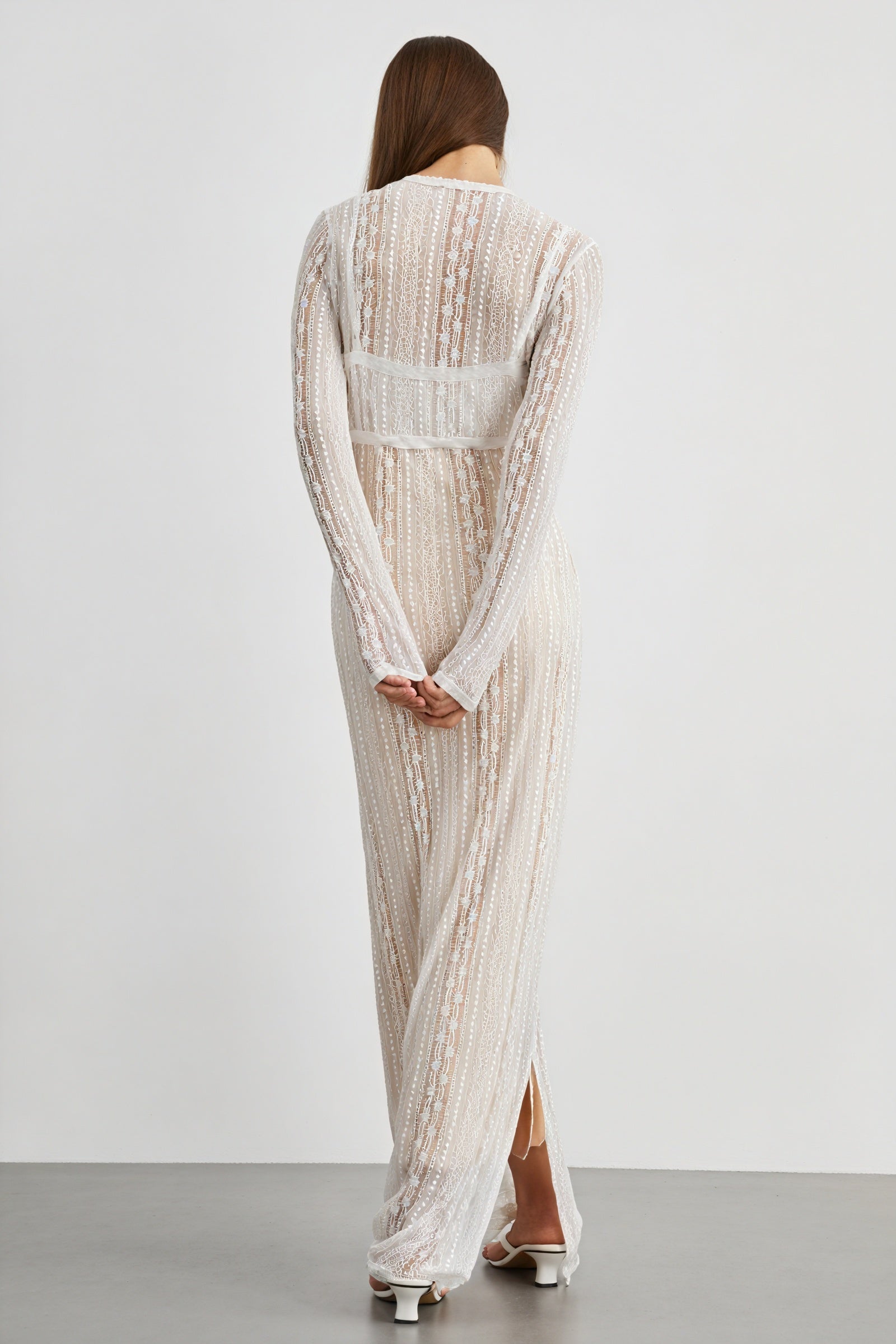 Abito Lungo Bohémien con Bolero Coordinato