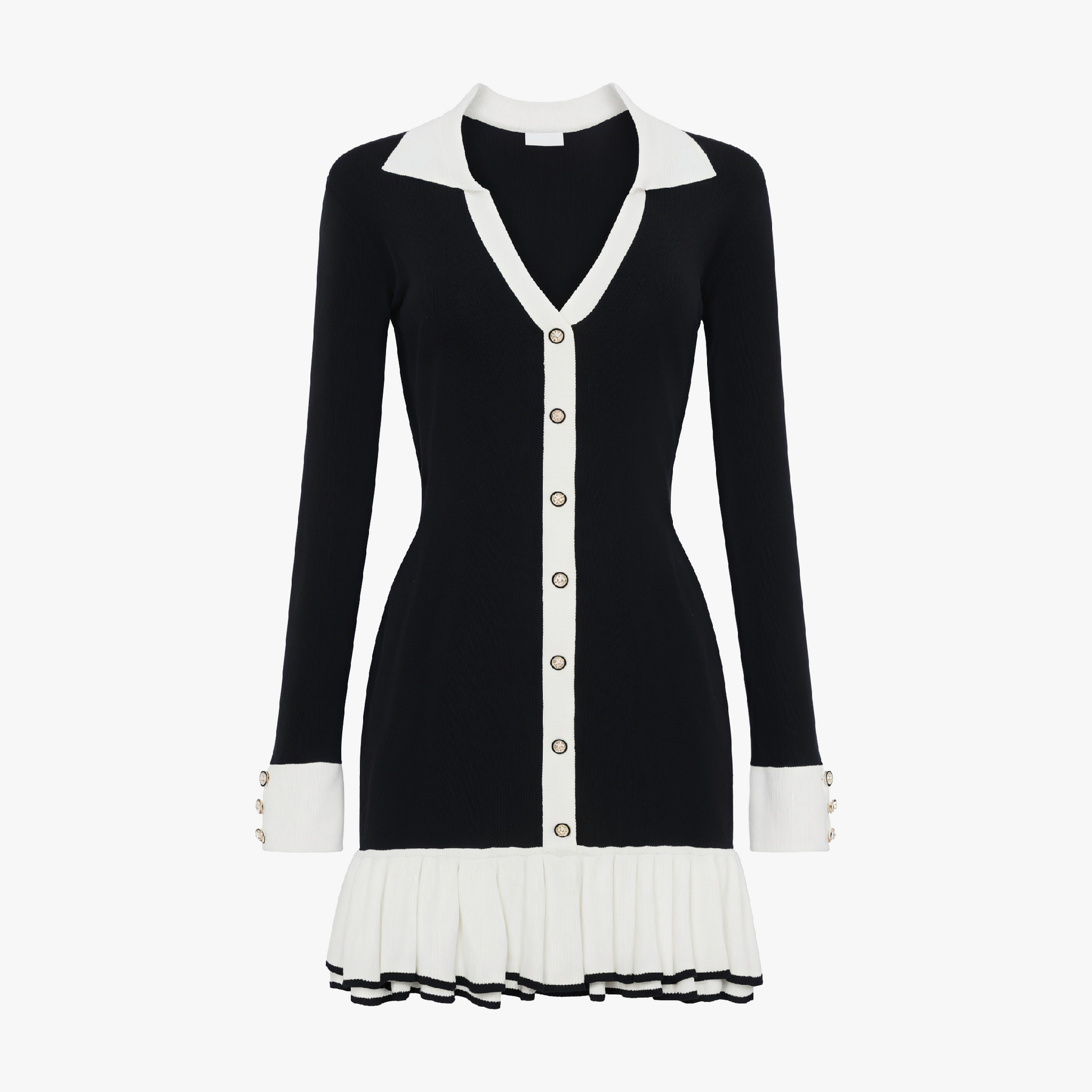 Abito Chic a Maniche Lunghe