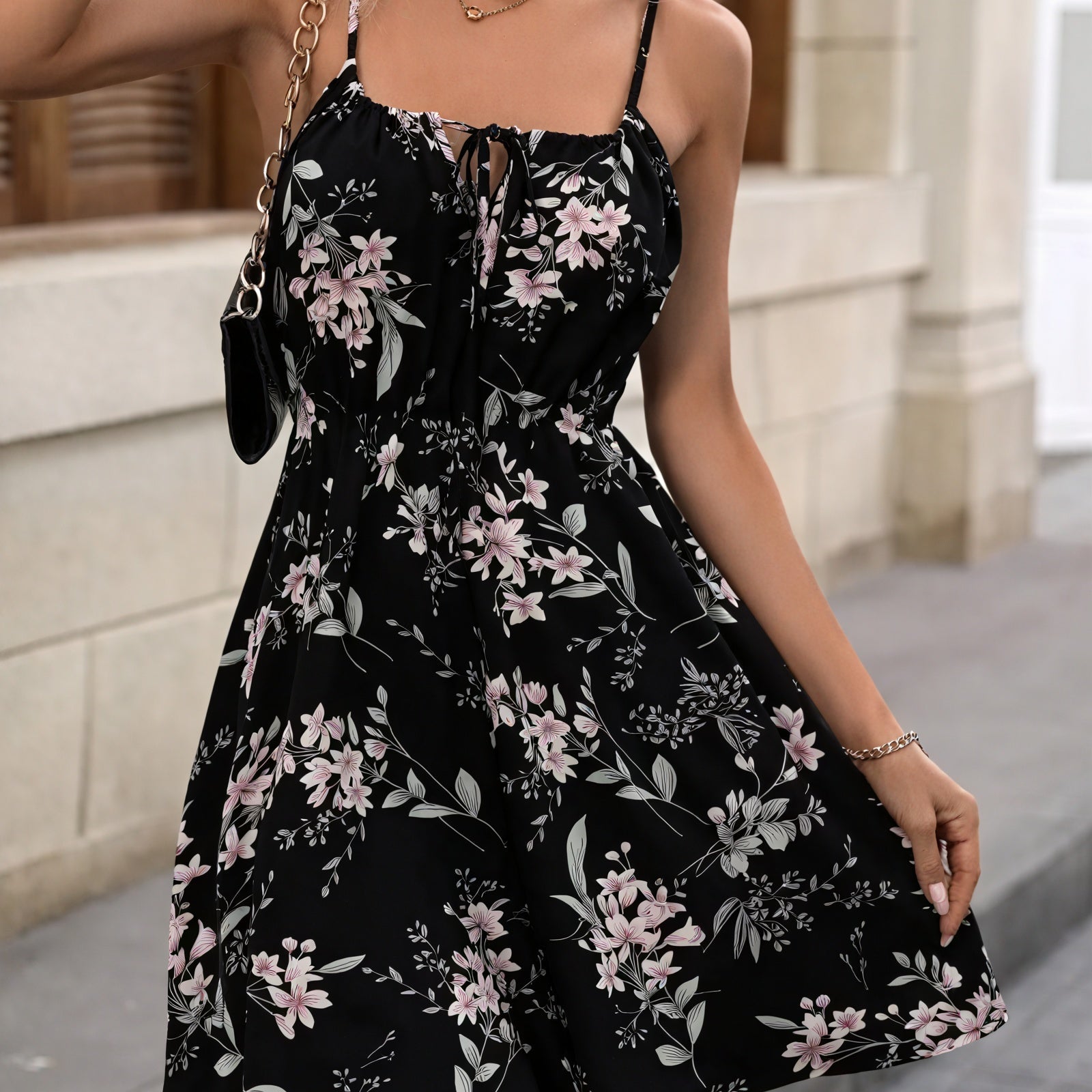 Abito Estivo con Stampa Floreale