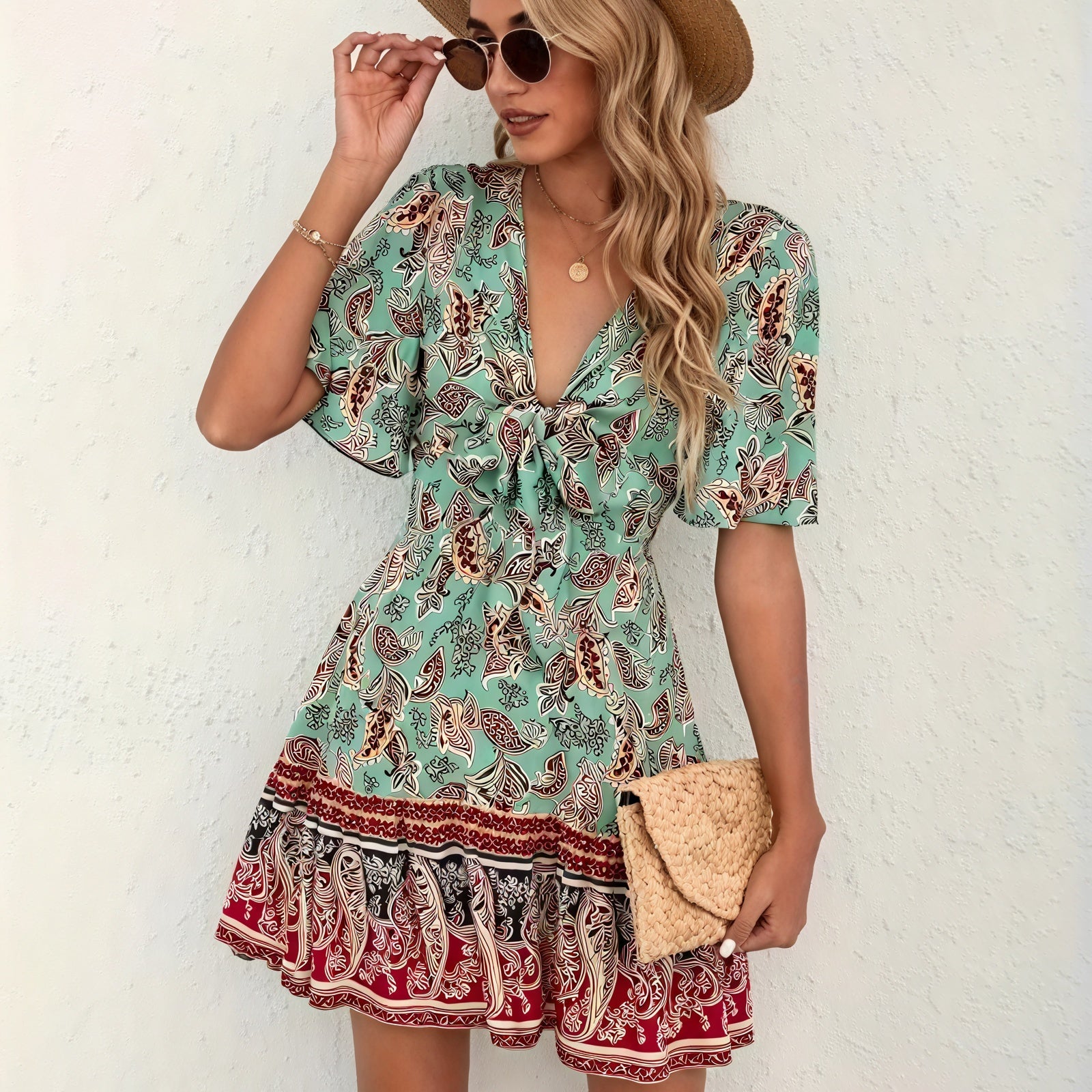 Abito Estivo con Stampa Floreale