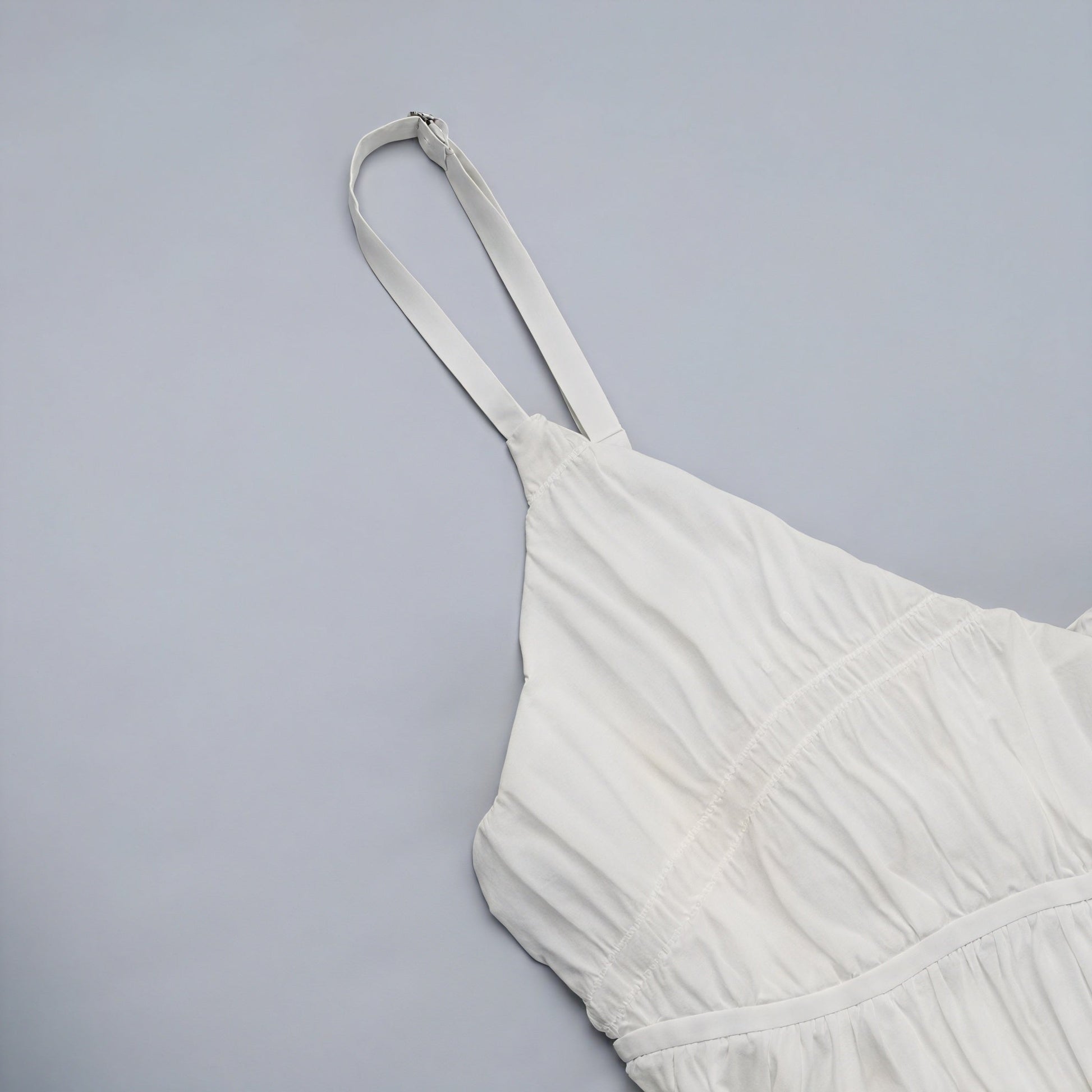 Abito Maxi Plissé con Spalline Sottili