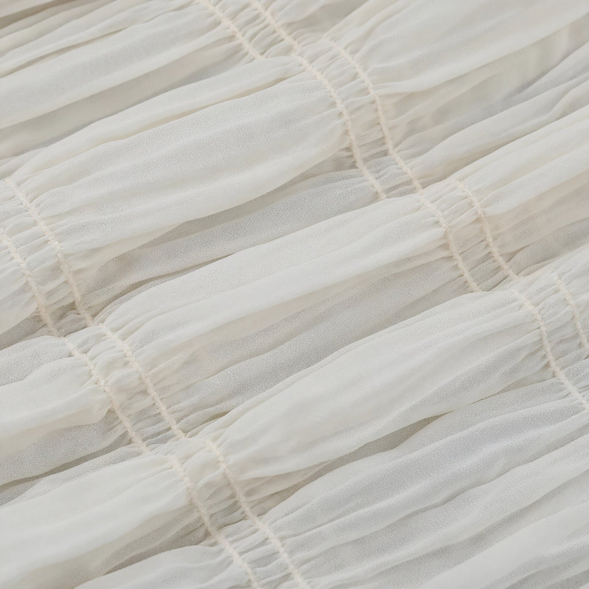 Abito Maxi Plissé con Spalline Sottili