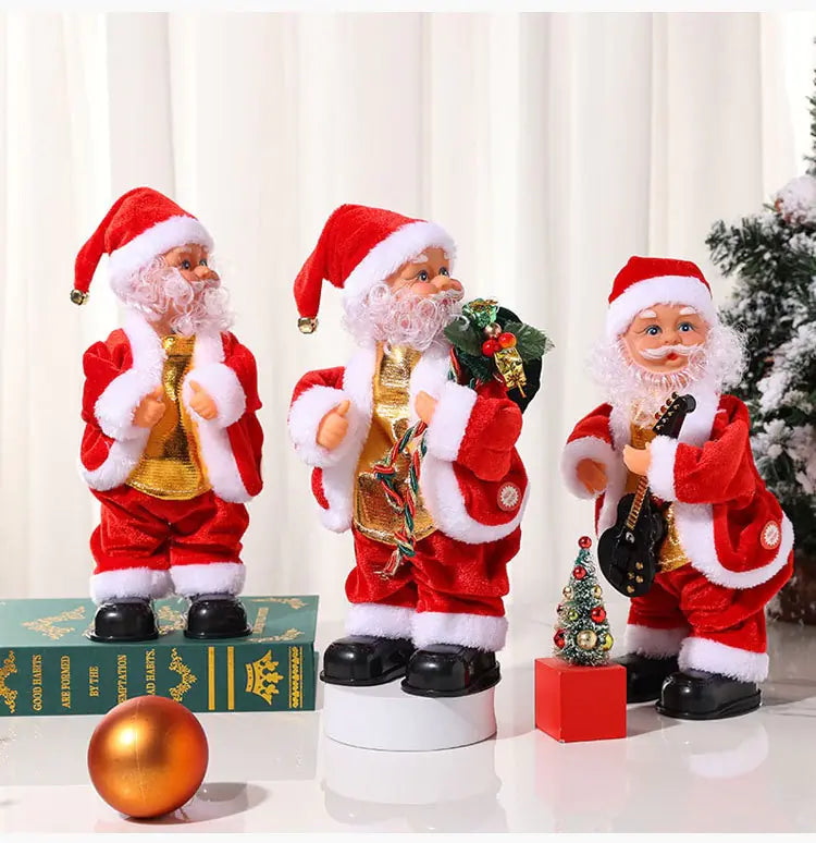 Decorazione Babbo Natale che balla il twerk