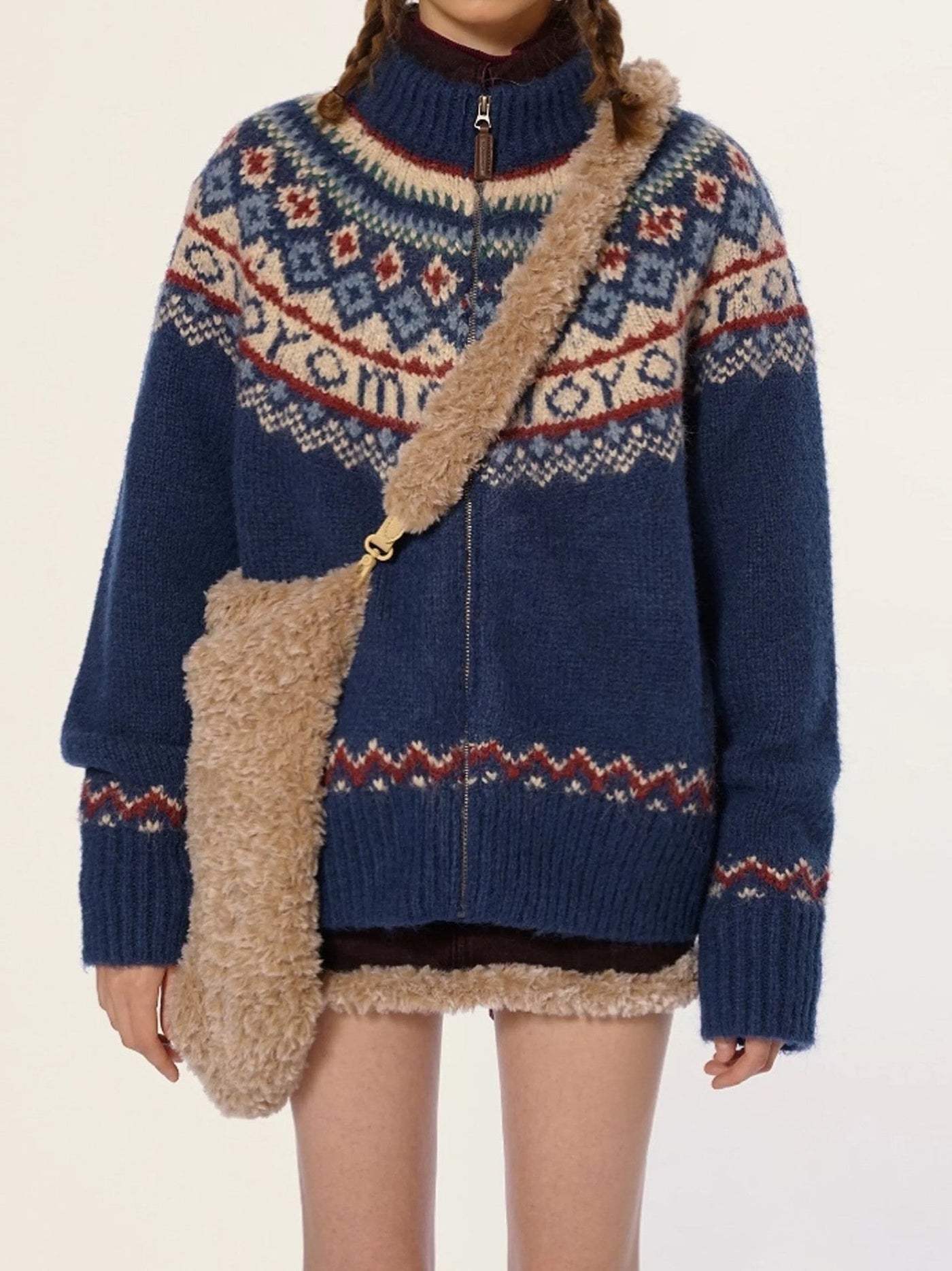 Maglione a Collo Alto da Donna