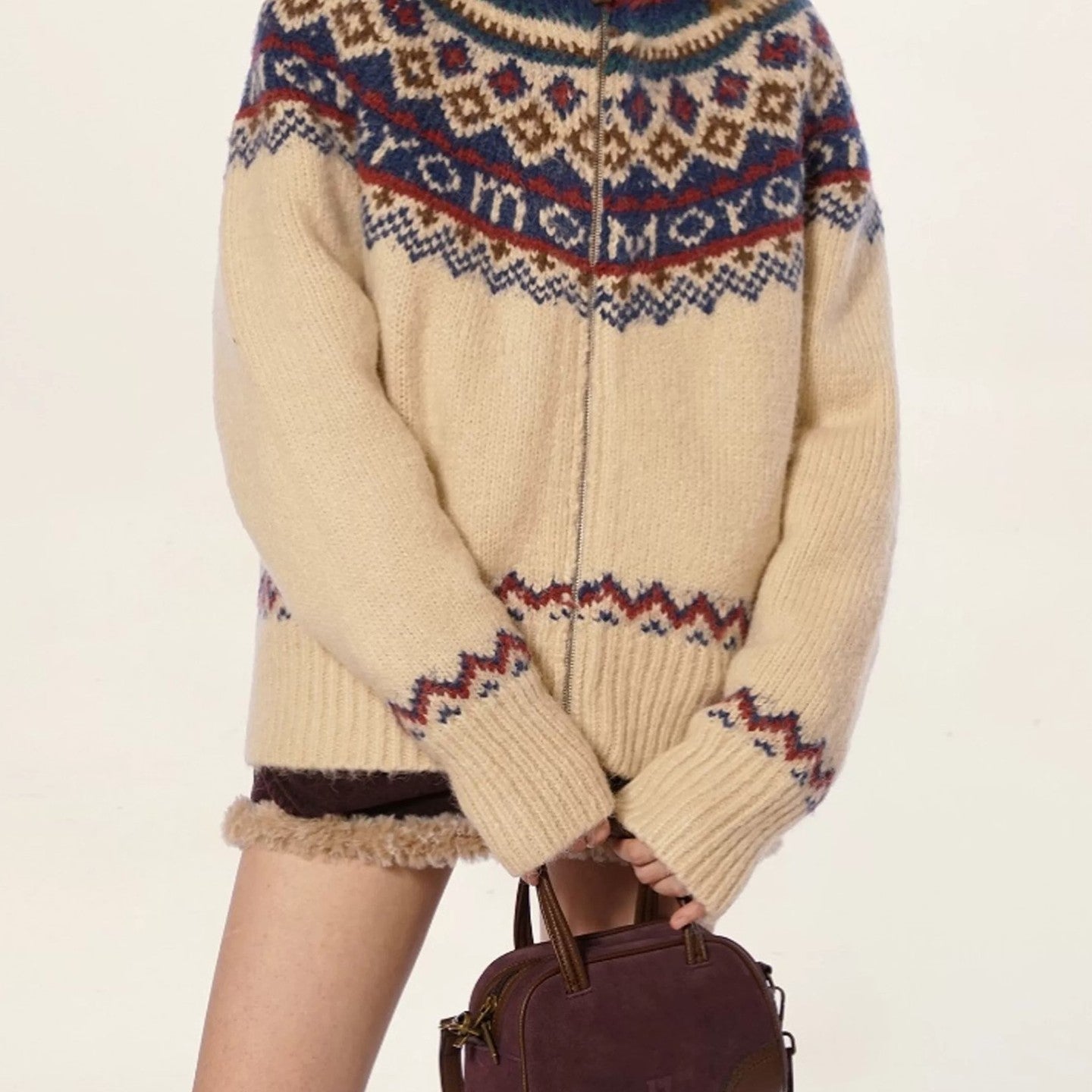 Maglione a Collo Alto da Donna