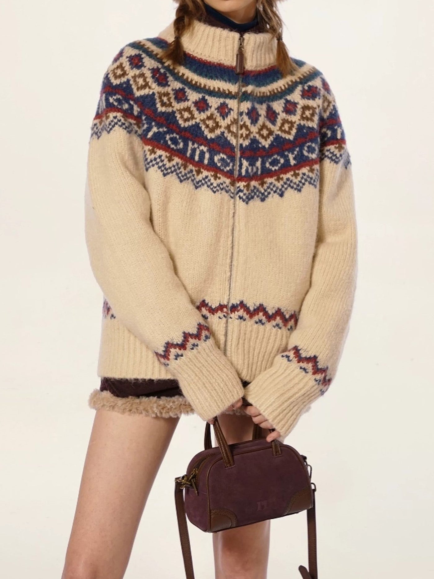 Maglione a Collo Alto da Donna