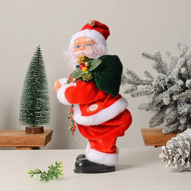 Decorazione Babbo Natale che balla il twerk