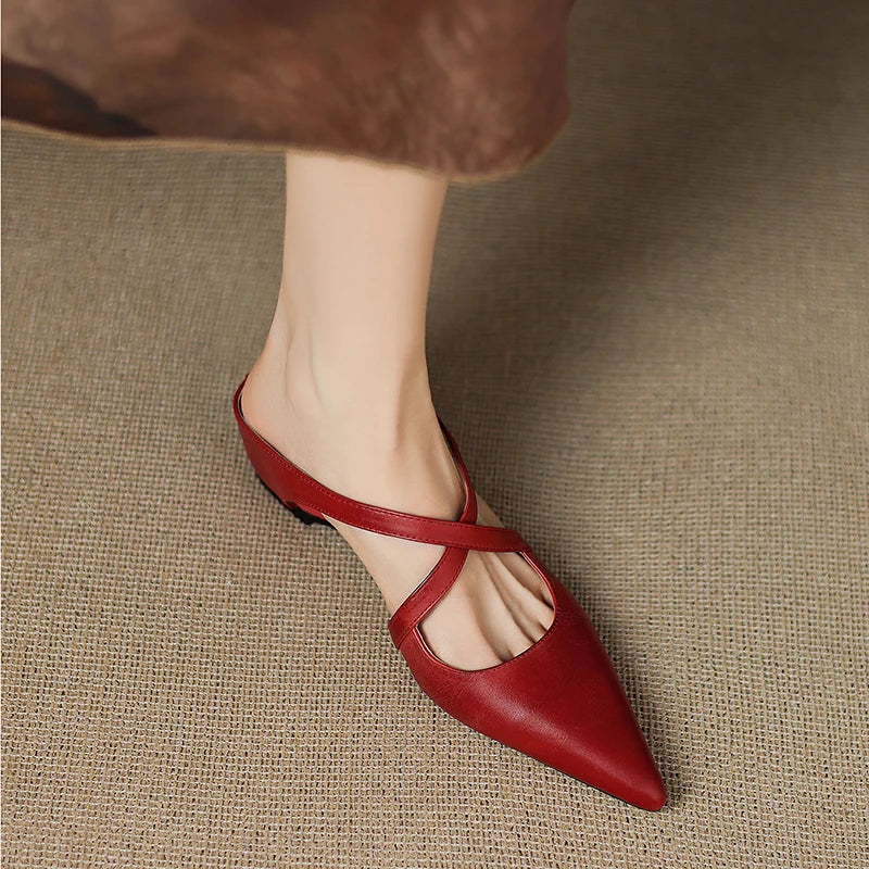 Dolce Viva™ | Mules in pelle Virelina