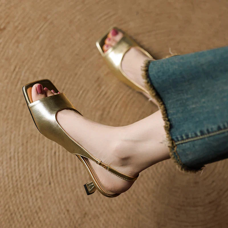 Dolce Viva™ | Sandali con tacco in pelle Kendra