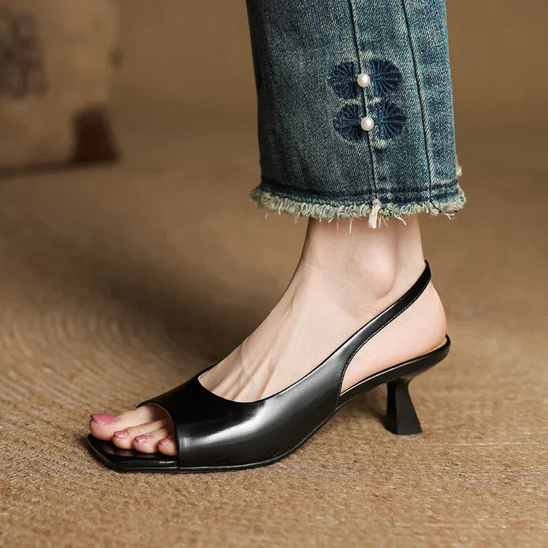 Dolce Viva™ | Sandali con tacco in pelle Kendra