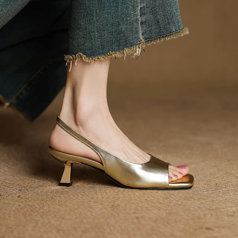 Dolce Viva™ | Sandali con tacco in pelle Kendra