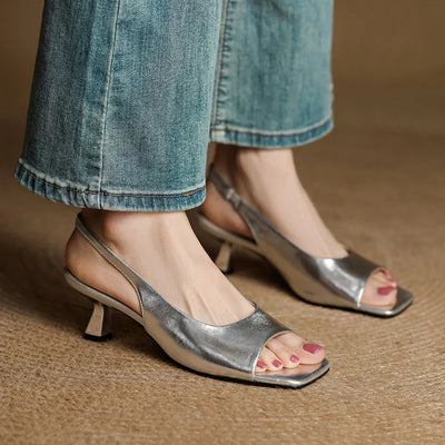 Dolce Viva™ | Sandali con tacco in pelle Kendra
