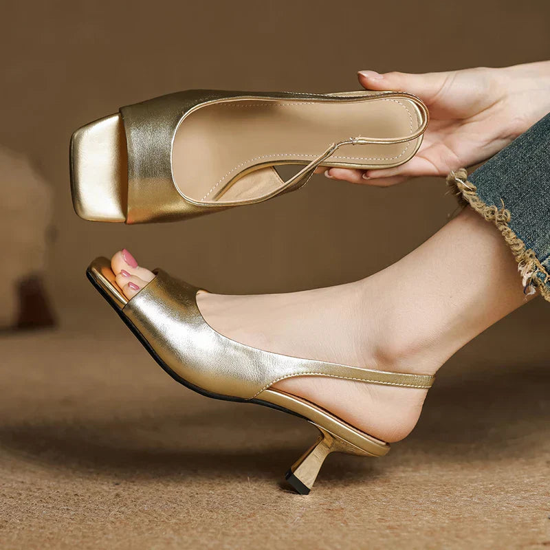 Dolce Viva™ | Sandali con tacco in pelle Kendra