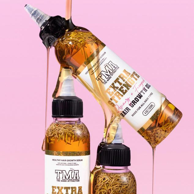 Olio per la crescita dei capelli extra forte al rosmarino e fieno greco