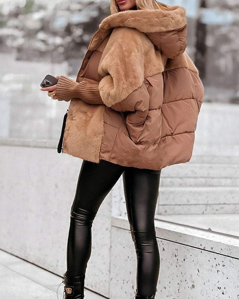 Olivia | Elegante e Confortevole Giacca Puffer Oversized