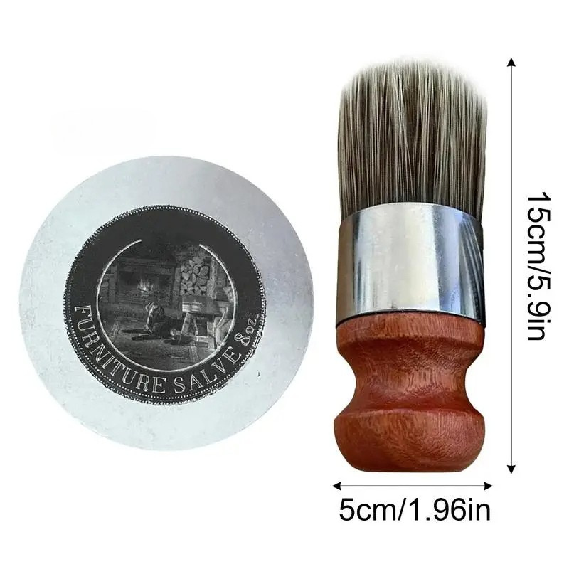 Set di 120 ml di balsamo per mobili in pelle