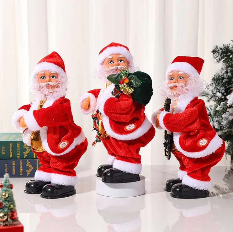 Decorazione Babbo Natale che balla il twerk